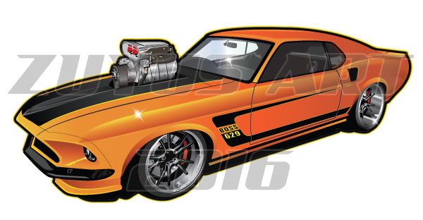 69 mustang